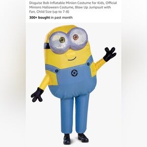 Disguise Minion Inflatable Costume - Yellow and Blue